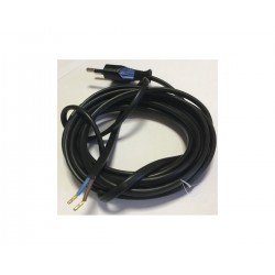 Cable 3 m negro 2 x 0.75